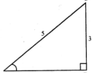 . If A is an acute angle and sin A = 3/5, find all other trigonometric ratios of angle A (using trigonometric identities).