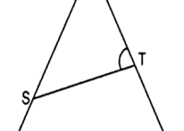 In the figure given below, ∠P=∠RTS. Prove that △RPQ~△RTS.