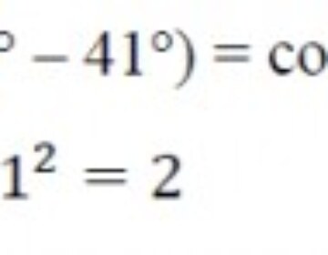 Prove that: (sin49°/cos41°)² + (cos41°/Sin49°)² = 2