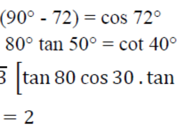 Prove that: sin18°/Cos72° + √3(tan10°tan30°Tan40°Tan50°tan80°) = 2