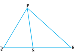 In Figure, PS is the bisector of ∠ QPR of ∆ PQR. Prove that QS/PQ = SR/PR Q.1