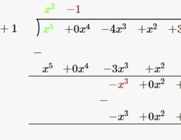 Check whether the first polynomial is a factor of the second polynomial by dividing the second polynomial by the first polynomial: (iii) x3-3x+1, x5-4×3+x2+3x+1 Q.2(3)