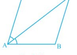 Diagonal AC of a parallelogram ABCD bisects ∠A (see Fig. 8.19). Show that (i) it bisects ∠C also,Q.6 (1)